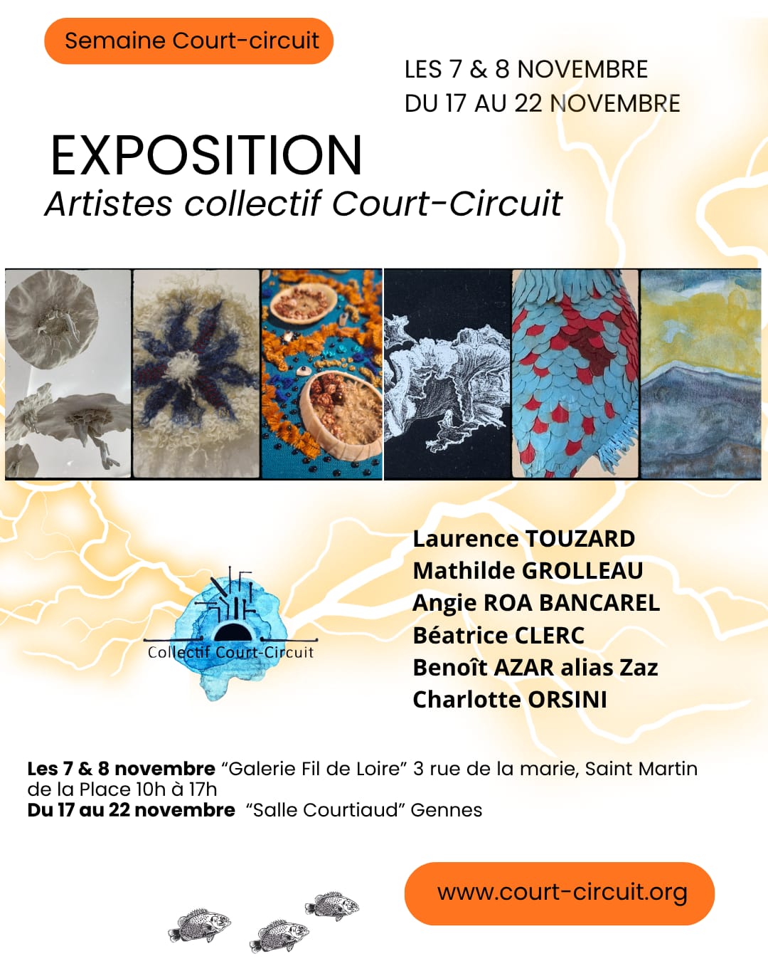 Vernissage de l’exposition à la Galerie Fil de Loire